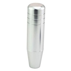 5.12″ Weighted Gear Knob Shifter Handle, Aluminum Alloy Car Stick Shift Silver