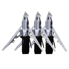 G5 OUTDOORS Megameat 100 Grain Broadheads, 3-Pack (MM100)