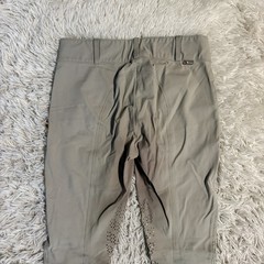 Women’s Size 27R Tan Struck Knee Patch Horseback Riding Breeches
