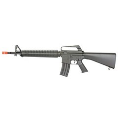 BBTac M16 Airsoft Gun Replica M16A2 Spring Rifle Vietnam 345 FPS BBs 6mm Veteran