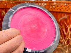Pink Black Halo Star Innova Destroyer Disc Golf Swirls (One of a Kind) New #6214