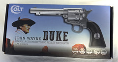John Wayne DUKE Colt CO2 .177 Single Action Pellet Revolver Weathered Grip