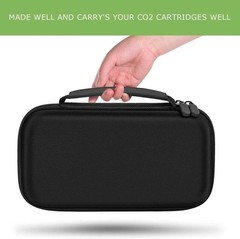 CO2 Cartridge Storage Hard Case Fits 12g Powerlet Cartridges 40 Slots Holder