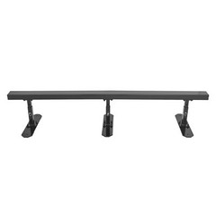 6ft Flat Bar Skate Rail Adjustable Skateboard Ramp Grind Rail For BMX & Scooters