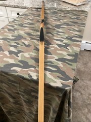 Damon Howatt Bow What A Beauty! Archery Bow Martin.LONG BOW….USA 70# AMO-68”RH