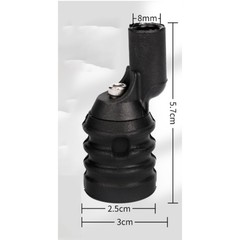 1pcs Bow String Suppressor Archery Rubber Silencer Replacement Stop Stabilizer