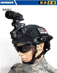Airsoft PVS18 NVG Night-vision Goggles virtual Model + Metal Helmet Mount