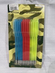 12-PACK 6.5″ PISTOL CROSSBOW DARTS FOR TARGET PRACTICE AND SMALL GAME HUNTING