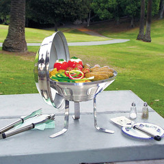 A10-650 On-Shore Stand Mount for Marine Kettle Grills – Portable Folding Table T
