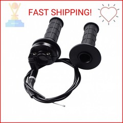 Riyitauto 7/8″ 22mm Twist Throttle Accelerator Handle Grips and 36 inches Cable