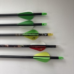 Carbon Arrow Shafts – Lot of 6 Mixed shafts – All New – 29″/ 30″ / 31″ Lengths