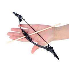 Mini Recurve Bow Arrows Set Target Paper Archery Practice Shooting Kids Toy Gift