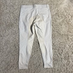 Women’s Size 32R White Smartpak Hadley Full Seat Horseback Riding Breeches