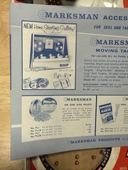 MARKSMAN .177 BB , Pelllet or Dart Repeater Air pistol with manual