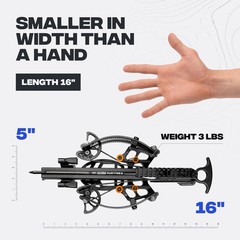 BALLISTA Bundle: BAT Reverse Crossbow Bundle with 13″ Sting Carbon Bolts