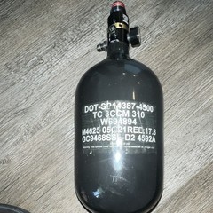 Ninja SL2 Paintball HPA Tank 68ci 4500psi High Pressure Air System