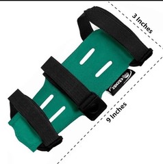 Keshes Archery Arm Guard Protecter For Bow Adjustable Forearm & Wrist Green 9×3”