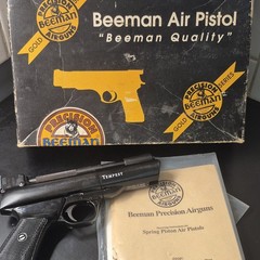 Beeman Tempest .177 Spring-Piston Pellet Air Pistol 460 FPS Adjustable Sights