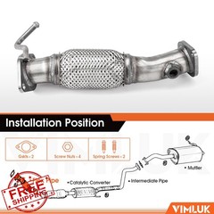 VIMLUK Exhaust Flex Pipe 2011-2016 Elantra/GT/Coupe