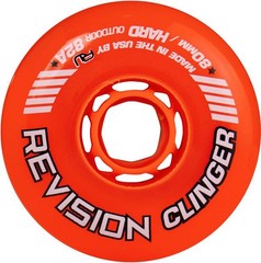 Revision Roller Hockey Wheels Outdoor Clinger 82A – 4-Pack – Choose Size