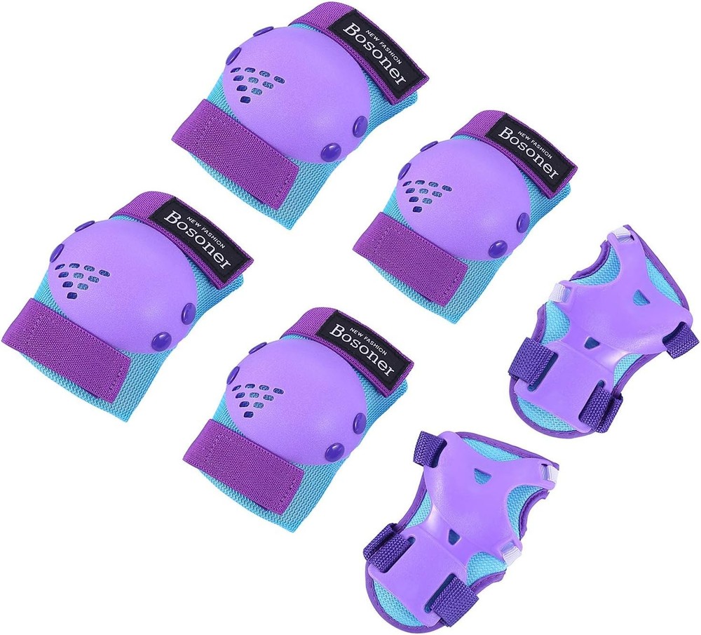 BOSONER Kids Knee Elbow Pads Outdoor Sports Protective Gear