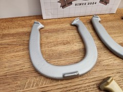 Diamond Double Ringer 2-1/2 LB Horseshoes A & B, Set Of 4, Made In USA