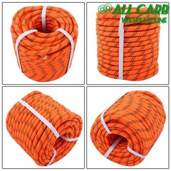 1/2 in×120′ 48 Stranded Braided Rope Breaking Strength 5174 Pounds Hiking Swing