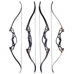 62″ 30-60lbs Takedown Recurve Bow Archery Aluminum Riser Bow Hunting Target
