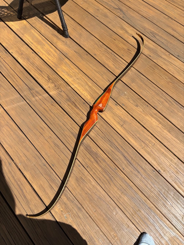 Vintage Root Warrior recurve Bow 58″ #44 @ 28″ Hunting Archery