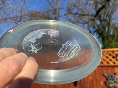 2013 Champion Teebird Disc Golf Innova Brinster Jolly Launcher ICE Rare #1713
