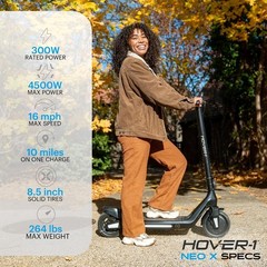 Neo Family Electric Scooter – 16 mph, 264 lbs Capacity, Beginner-Friendly Design