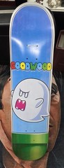 Goodwood Mario Ghost Skateboard Sk8 Deck Art Decor Vintage – NEW Rare 1990s 👻🛹