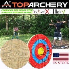 50CM Field Point Archery Target Solid Straw for Bow and Arrow Shooting Practice
