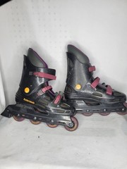 Rollerblade AstroBlade Adult Size 10 InLine Skates Astro Blade Black Purple