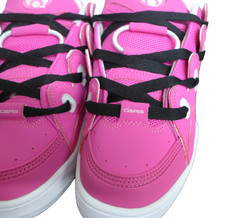 Osiris D3 OG Mens Bright Pink White Athletic Shoes Size 9 New