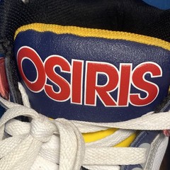 VINTAGE Osiris Skate Shoes NYC 83, Rare Primary Colors w/ Box Y2K US Mens Sz 10