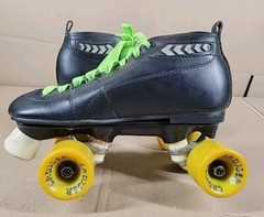 Vtg Labeda SP204 Roller Speed Skates Sz 6 Leather Quad Cruiser Pacer Derby