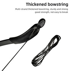 30/40Lbs Takedown Bow 53» Straight Draw Bow Aluminium Alloy Riser Right Hands