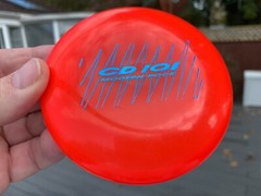 CD 101 Modern Rock Red/Blue New Unthrown Pristine Mini Disc Golf Innova #M170