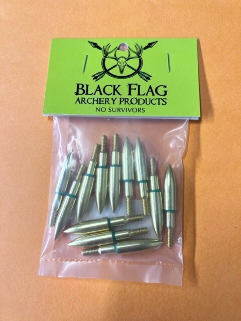 Black Flag Archery – Dorado Points – 5/16 – 125gr – Gold