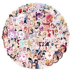 100Pcs Stickers Bomb Vinyl Skateboard Guitar Luggage Sexy Girls Decals Lot Cool