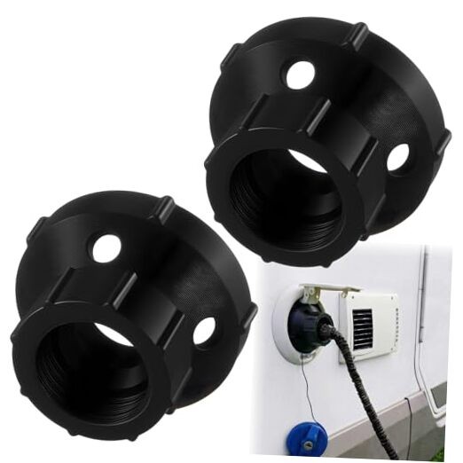 RV Water Fill Adapter, Fresh Water Tank Hose Adapter for Travel Trailer &