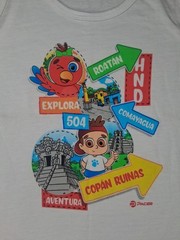New Kid Pacer Unisex White Tank Graphic Print Honduras T-Shirt 18 Months Roatan