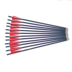 20 Inch Crossbow Bolts Carbon Crossbow Arrows OD 8.8 mm Hunting Practice 12PCS