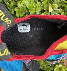 La Sportiva Oxygym Climbing Shoes Sz 41.5 8.5 Multicolor Hook & Loop Closure