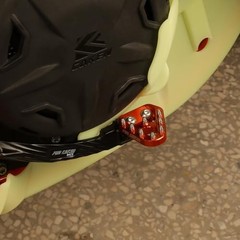CNC Motorcycle Rear Foot Brake Pedal Lever Unfolding 7075 Aluminum Alloy