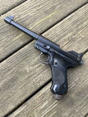 Vtg Crosman Mark II Single Shot .177 Cal co2 bb/pellet air pistol （works great)