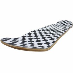 Black Diamond Skateboard Grip Tape Sheet White Checkers 9″ x 33″ Griptape