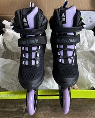 ROLLERBLADE Women’s Macroblade 84 W Inline Skates Black/Lavender 7/7.5