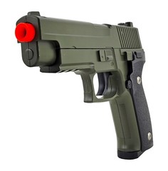 Black G26 Full Metal Airsoft Gun Spring Powered 320 Fps 6mm Bbs Large Size